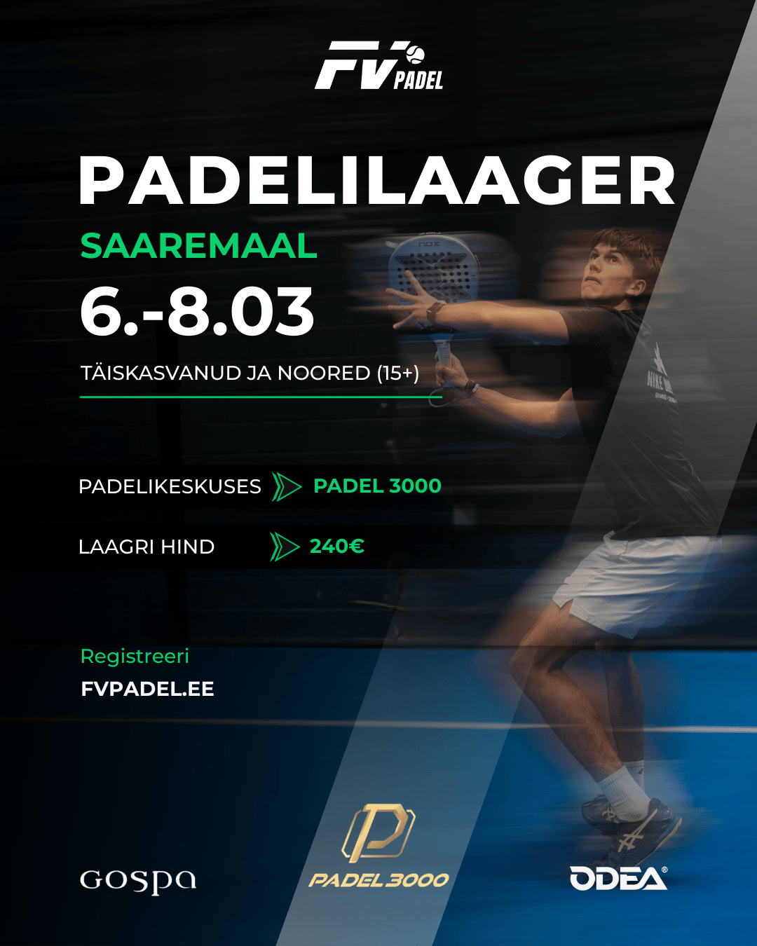 Padelilaager Saaremaal